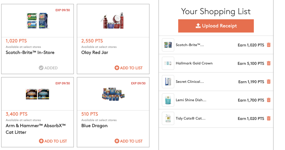 Tuesday Tips: How to Add a Deal to Your Shopping List