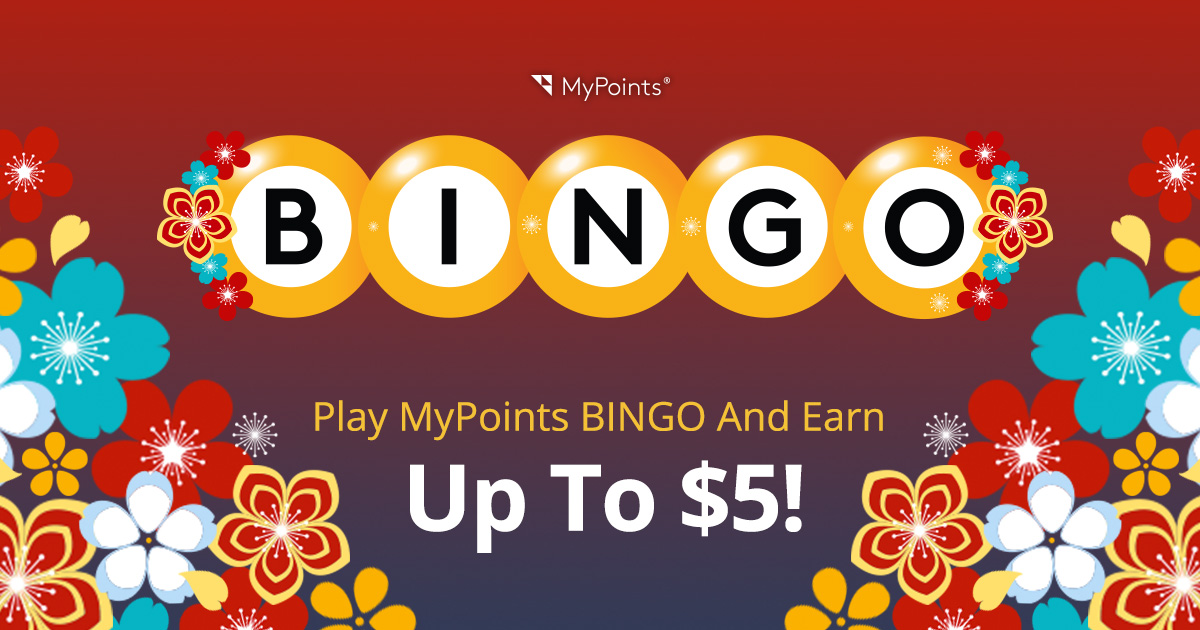 Play BINGO and earn up to $5!