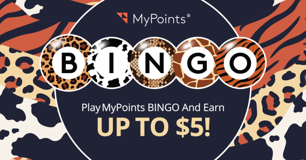 Tame this BINGO Board to earn up to 5!
