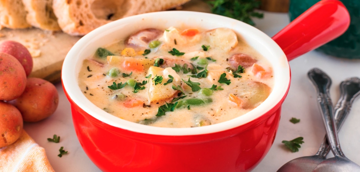 Recipe of the Week: Cheesy Chicken and Potato Soup