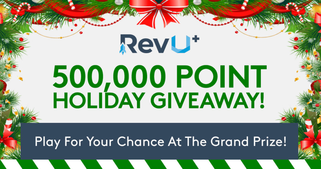RevU 500,000 Point Giveaway!