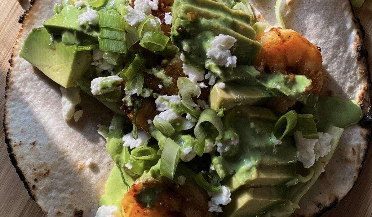 Recipe of the Week: Green Goddess Shrimp Tacos