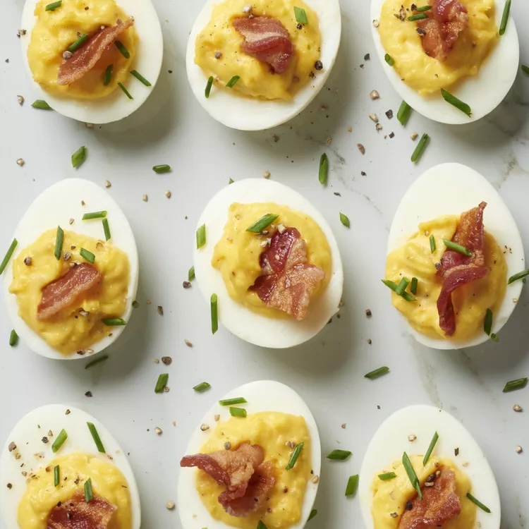 Recipe of the Week: Bacon Cheddar Deviled Eggs