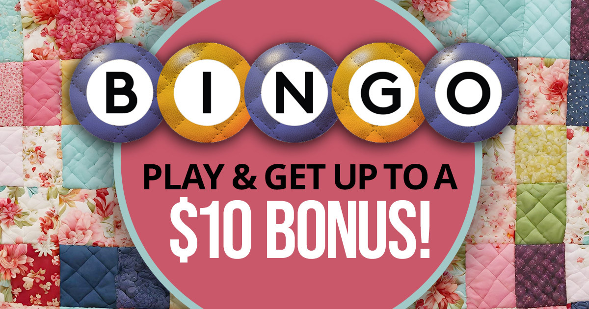 Piece Together a $10 BINGO Bonus!